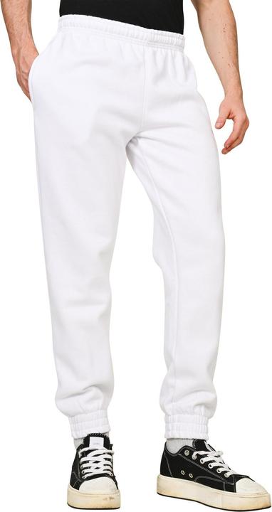 Actual product image Casual Classics Unisex Adult Premium Combed Cotton Jogging Bottoms (L)