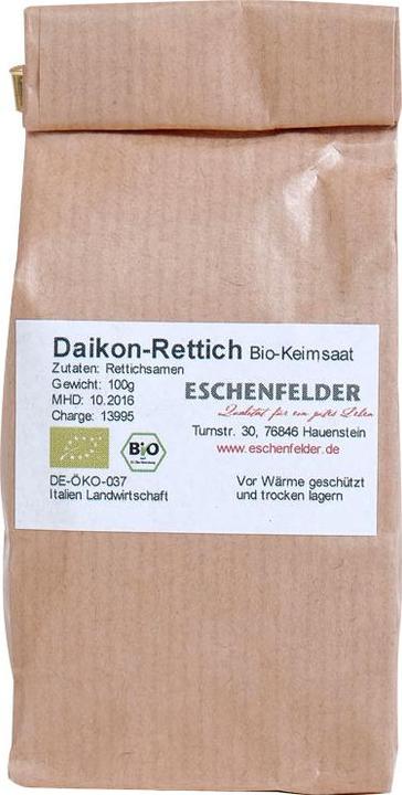 Image du produit Eschenfelder Graines à germer biologiques Daikon (Germes)