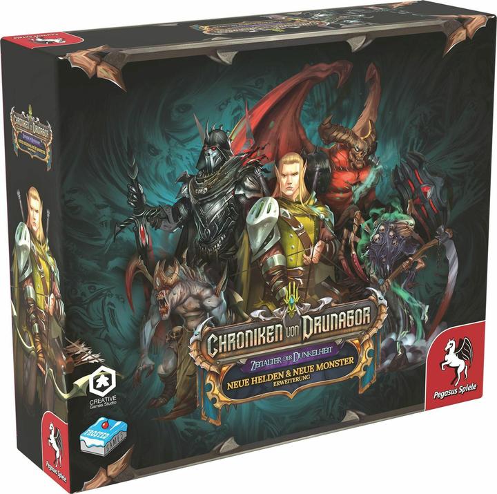 Produktbild Pegasus Chroniken von Drunagor: Neue Helden neue Monster (Erweiterung) (DE) (Deutsch)