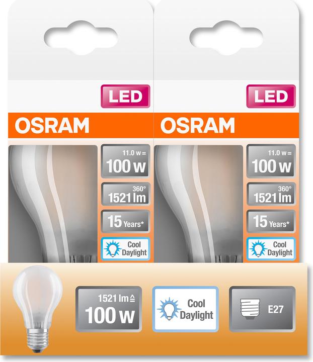 Produktbild Osram Led Retrofit Classic A (E27, 100 W, 1521 lm, 1 x, D)