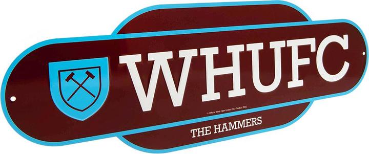 Image du produit West Ham United FC Panneau suspendu Retro