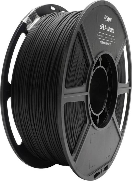 eSUN Tappetino ePLA nero (PLA, 1.75 mm, 1000 g, Nero)