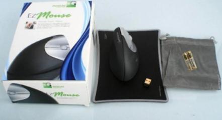Actual product image Minicute EZMouse - Mouse - optical - 3 buttons - wireless - 2.4 GHz - wireless receiver (USB) (Wireless)