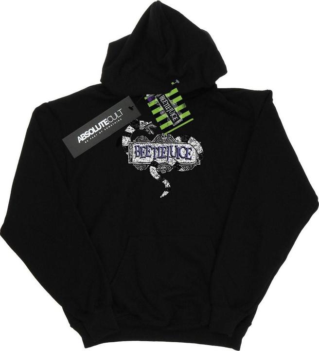 Beetlejuice Sandworm Logo Kapuzenpullover