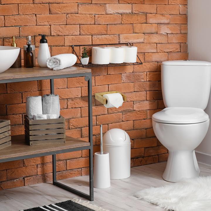 Actual product image Relaxdays Toilet paper holder