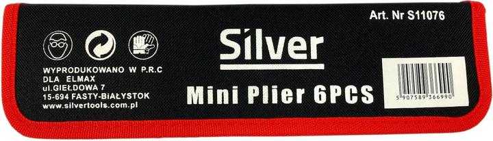 Produktbild Mini SILVER SZCZYPCE 125mm 6szt ETUI (280 mm)