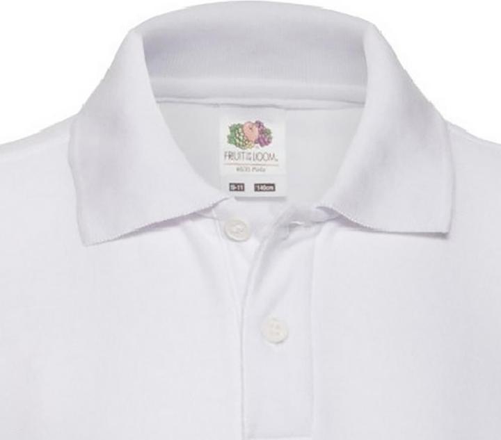 Produktbild Fruit of the Loom Polo Shirt Kurzarm (140)