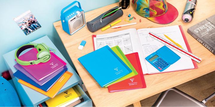 Immagine prodotto Clairefontaine KOVER BOOK Libretto occhialini (A4, Rigatura speciale, Copertina rigida)