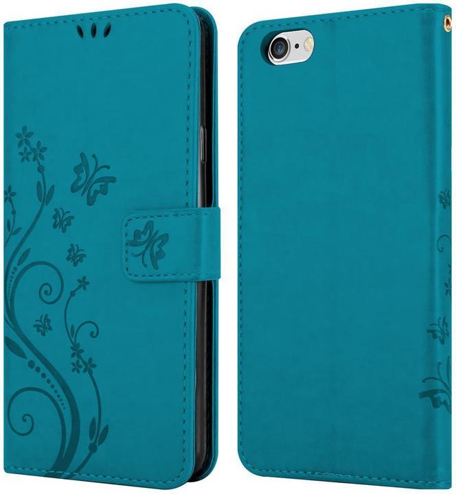Actual product image Cadorabo Flower Book Cover (Apple iPhone 6 Plus)