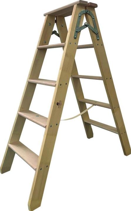 Actual product image Werkstarck Aluminium Step-Stand (Stepladder, 125 cm)