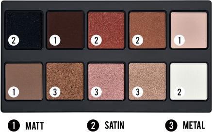 Produktbild Pupa Milano Make Up Stories Palette Spicy Nudes (001 Spicy Nudes)