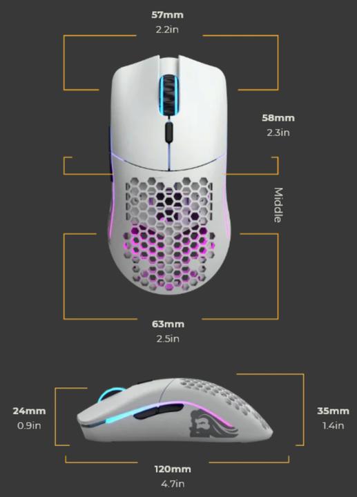 Productafbeelding Glorious PC Gaming Race Model O- (Draadloze)