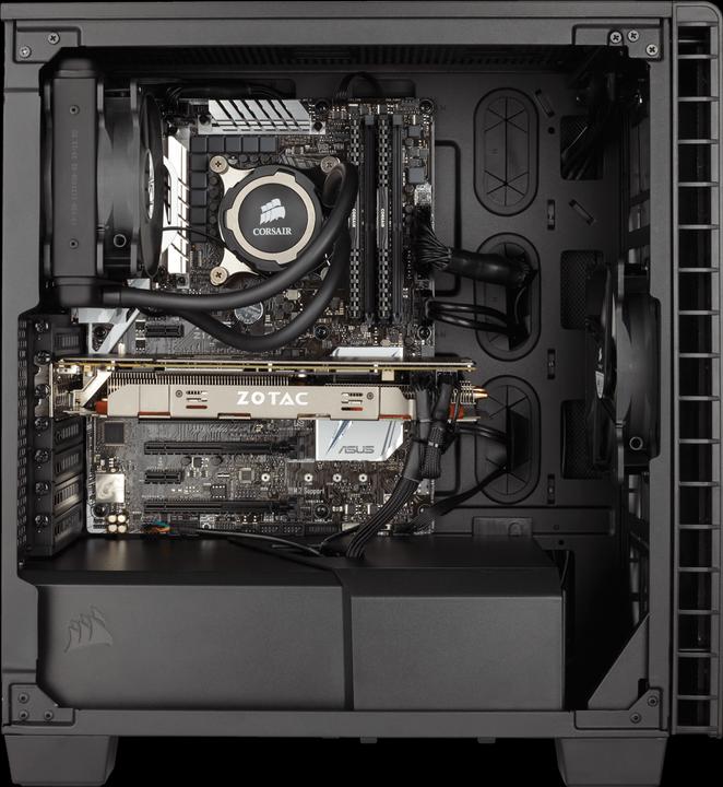 Actual product image Corsair Carbide 400Q (ATX, mATX, Mini-ITX, E-ATX)