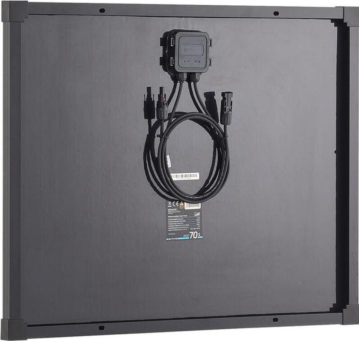 Produktbild Ective Solarpanel 70W 36V monokristallin Solarmodul Solarzelle PV Modul mono 24V (70 W, 4.10 kg)