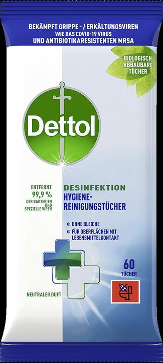 Image du produit Dettol Lingettes de nettoyage désinfectantes