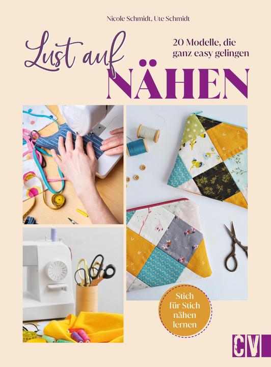 Image du produit Schmidt:Lust auf Nähen (Allemand, Nicole Schmidt, Ute Schmidt, 2024)