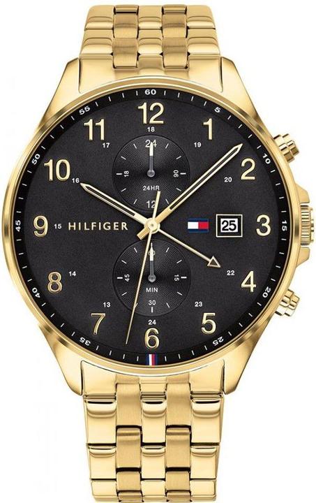 Actual product image Tommy Hilfiger Hilfiger 1791708 Horloge - RVS - Goudkleurig - 44 mm (44 mm)