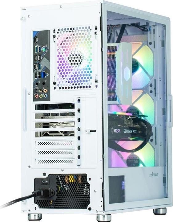 Image du produit Zalman i3 Neo White ATX/Mid Tower, TG (Mini-ITX, ATX, mATX)