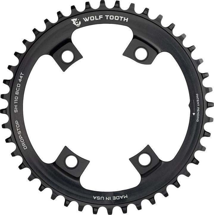 Image du produit Wolf Tooth Plateau asymétrique 4 trous Ø110mm BCD Shimano (42)