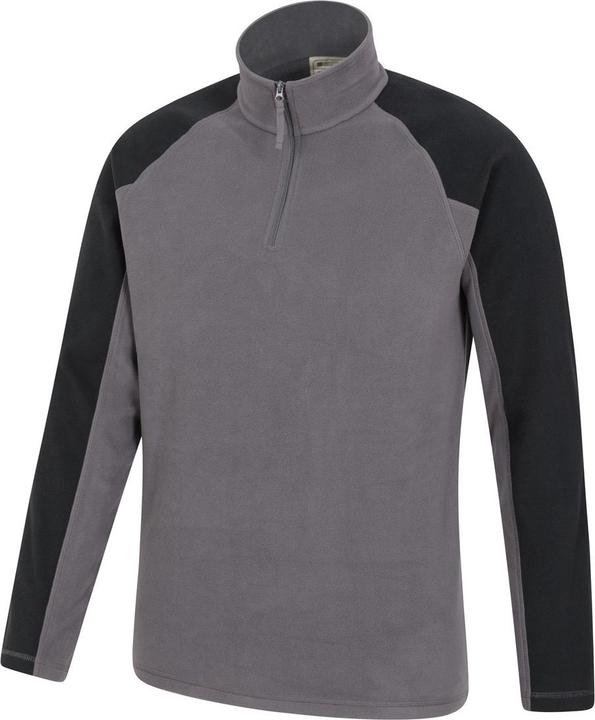 Immagine prodotto Mountain Warehouse Top in pile Ashbourne II con mezza zip da uomo (M)