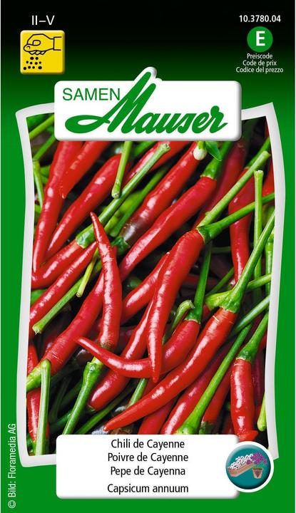 Pepperoni Chili de Cayenne (Graines de légumes)
