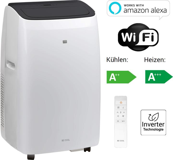 Actual product image Be Cool Energy-saving air conditioner BC12INKL2401FW white (42 m², 12000 BTU/h)