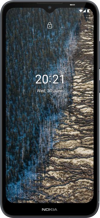 Actual product image Nokia C20 (32 GB, Dark Blue, 6.52", Dual SIM, 5 Mpx, 4G)
