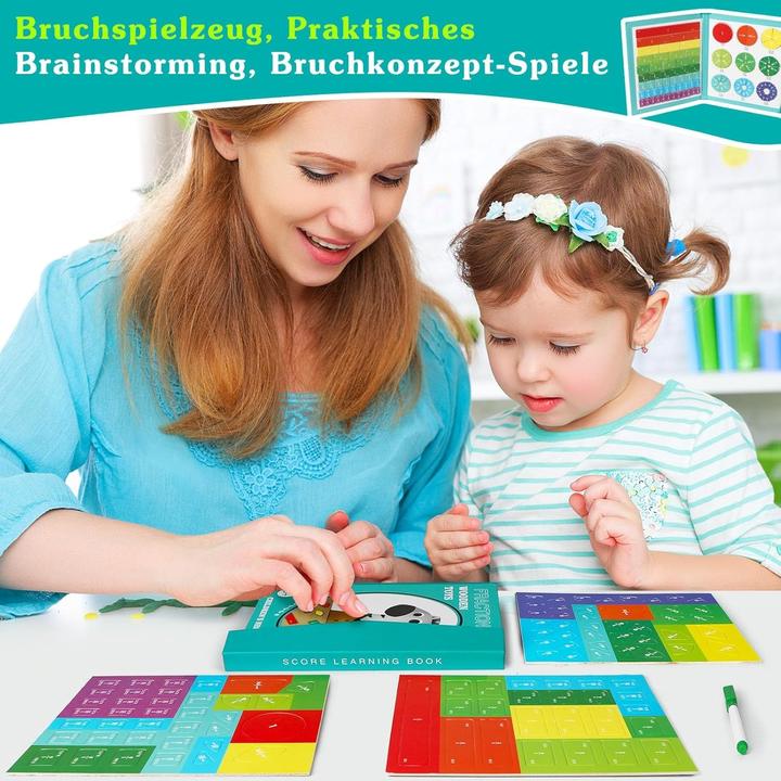 Actual product image The Toy Company Fractions, Maths toys