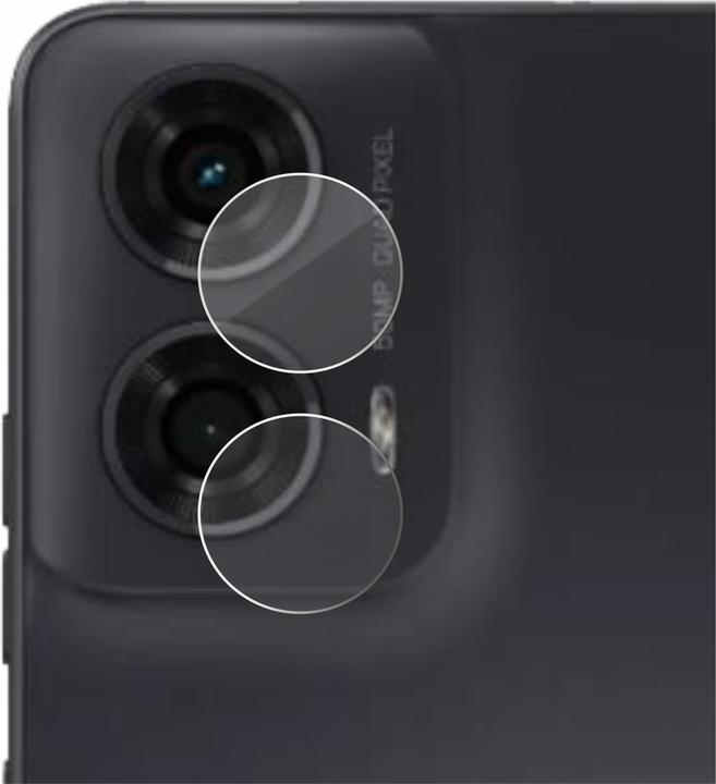 Actual product image upscreen Scratch Shield Glass (1 Piece, Motorola Moto G24 Power)