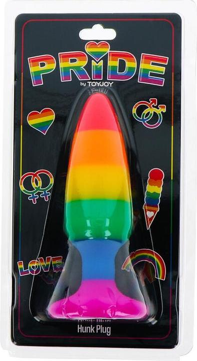 Produktbild Analplug “Twink” im LGBT Flaggen Design