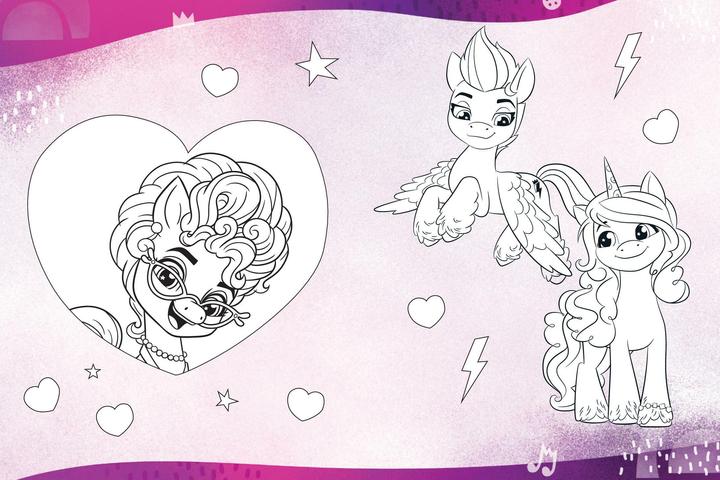 Actual product image My Little Pony My colouring book