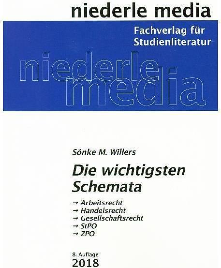 Actual product image Die wichtigsten Schemata (German, Willers, 2022)