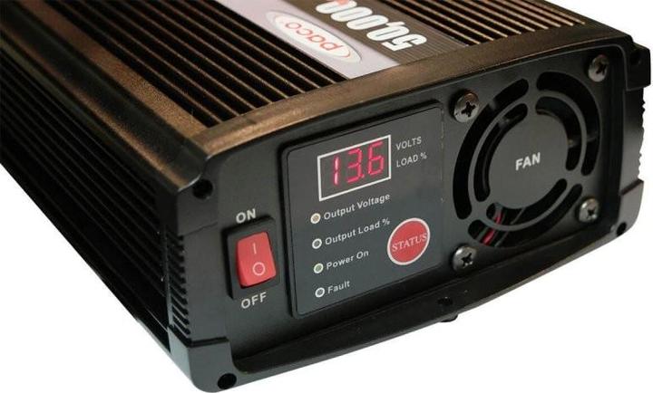 Immagine prodotto Paco PV2412-50 Convertitore di tensione da 24V a 12V 50A