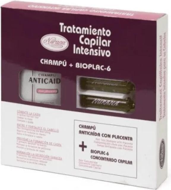 Nurana Cosmetics Tratamiento Capilar Intensivo Champu Ampolla (100 ml)