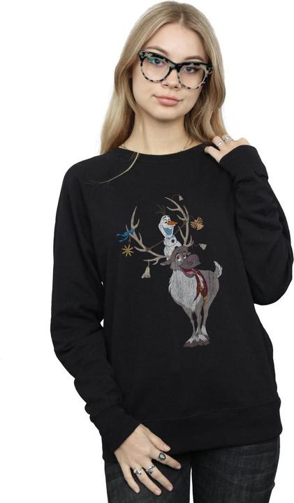 Produktbild Disney Frozen Sven And Olaf Christmas Ornaments Sweatshirt (XXL)