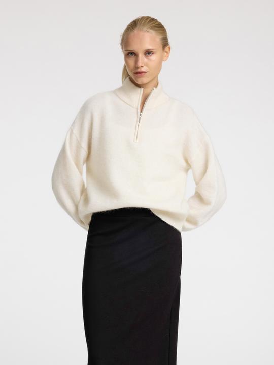 Immagine prodotto Selected Femme Maglia a maniche lunghe con mezza zip (XS)