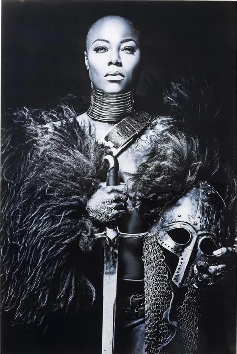 Produktbild Kare Design Bild Glas Lady Knight 150x100cm (100 x 150 cm)