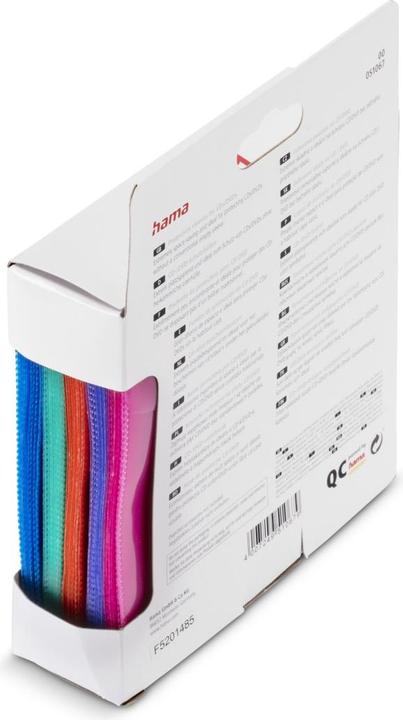 Actual product image Hama 1x50 CD-ROM/DVD-ROM Sleeves coloured