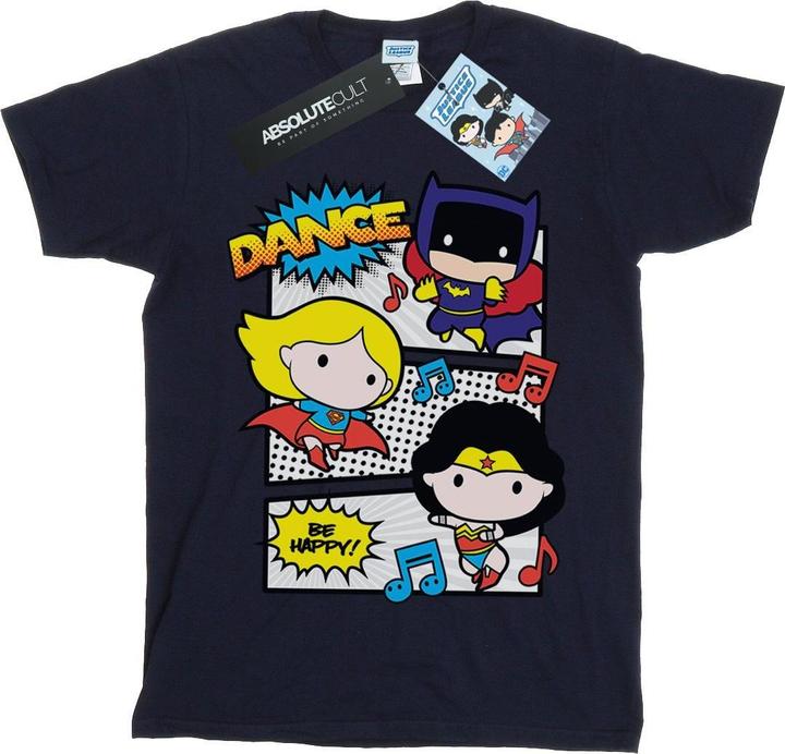 Immagine prodotto Chibi Super Friends Dance Maglietta Ragazze (152, 158)