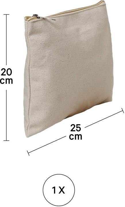 Image du produit I Am Creative Necessiare 25x20cm MAA1212.16 naturel, coton