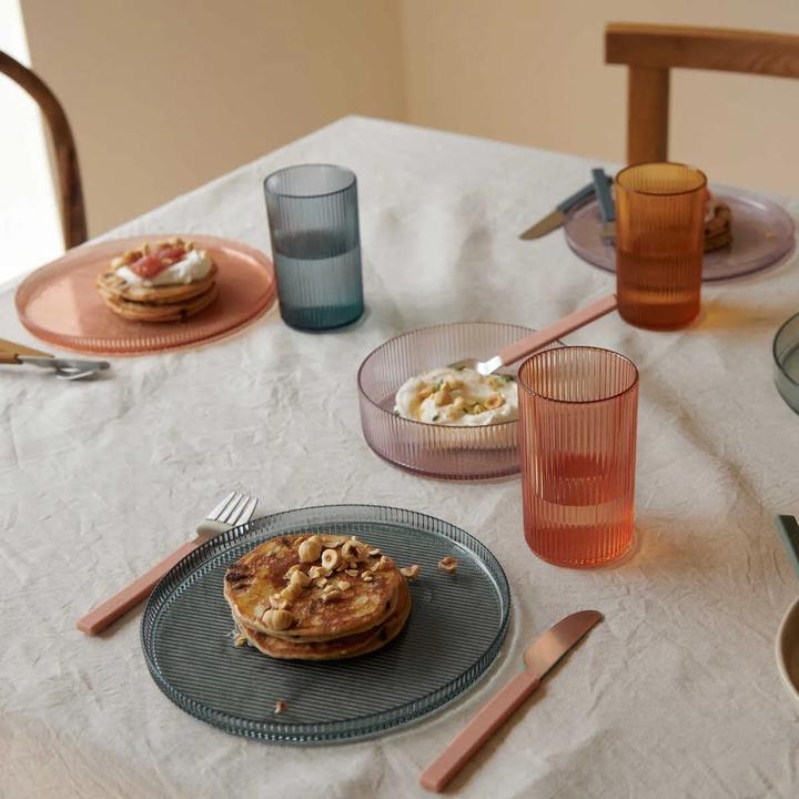 Actual product image Liewood Johs Plate Set of 2 Sea Blue