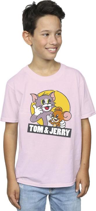 Immagine prodotto Tom & Jerry Sketch Logo Maglietta Ragazzi (128)