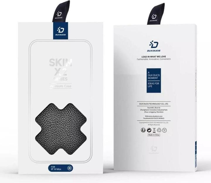 Actual product image Dux Ducis Skin X2 Series Bookcover (Apple iPhone 14 Plus)
