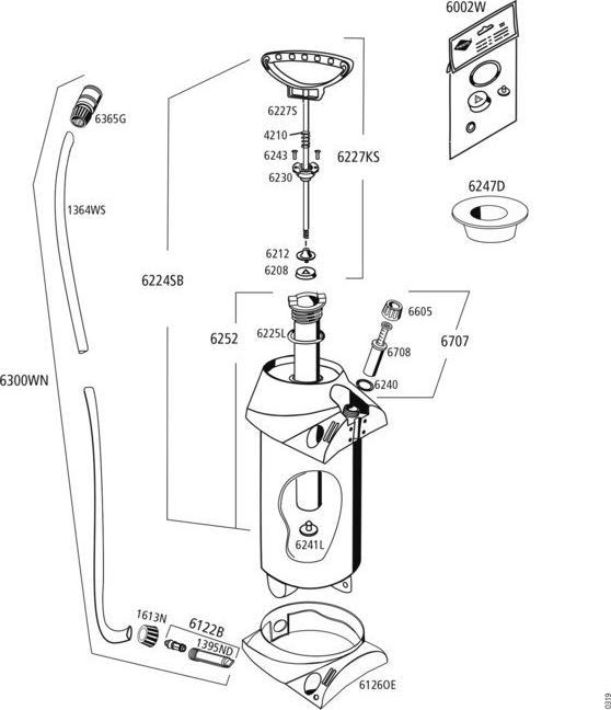 Produktbild Mesto Drucksprüher PROFI H2O 10 l (12.50 l)