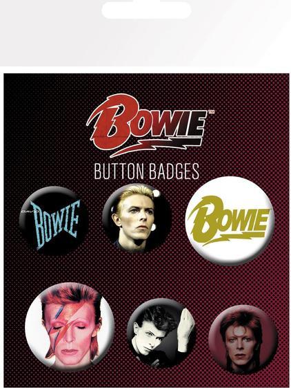 Produktbild GB Eye DAVID BOWIE - Badge Pack - Mix X4
