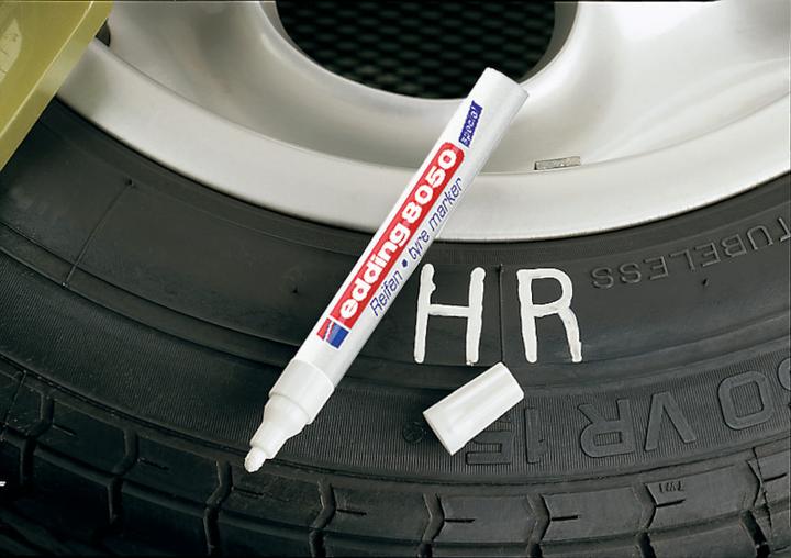Actual product image Edding Tyre marker (White, 4 mm, 1 x)