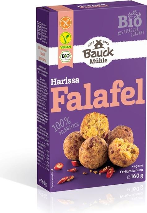 Produktbild Bauckhof Falafel Harissa (160 g)