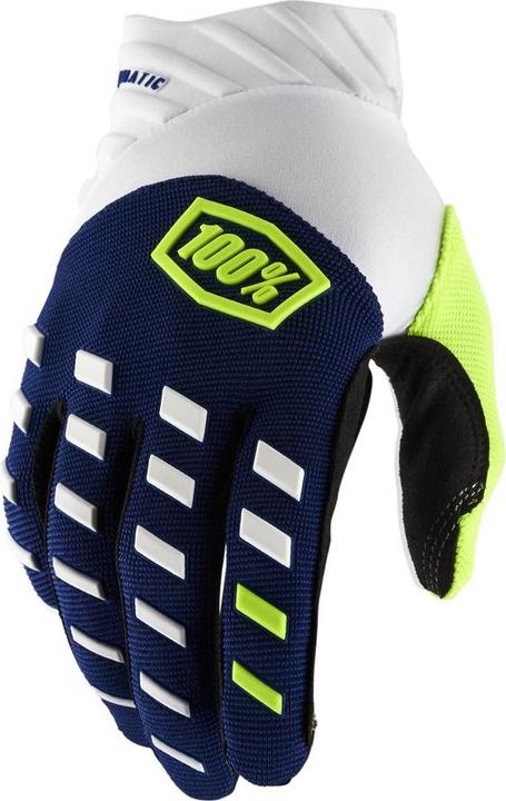 Image du produit 100% Gants unisexes Airmatic, bleu marine blanc, S, HU-GLO-0057 (S)