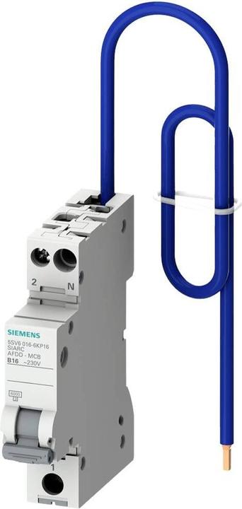 Actual product image Siemens Fire protection 5SV6016-6KP16 switch-LS-combination 230V, 6kA, 2-pole