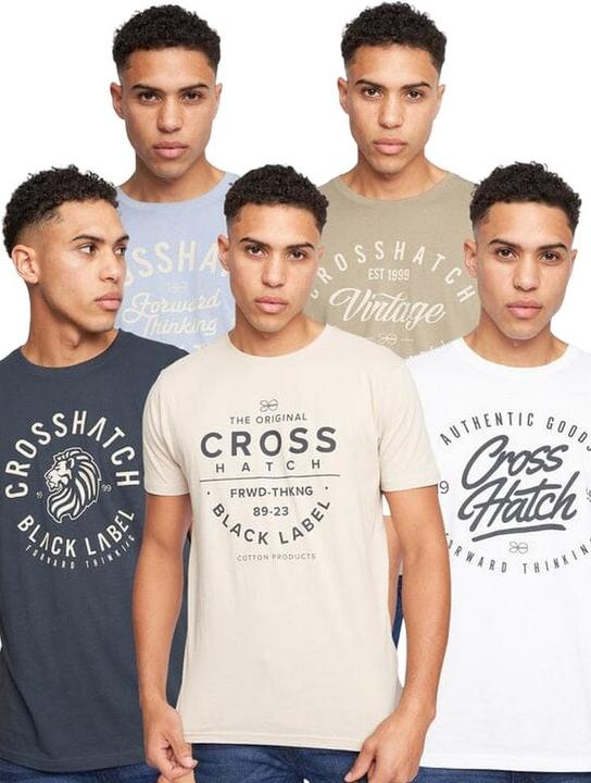 Produktbild Crosshatch Fellmire TShirt (5erPack) (S)